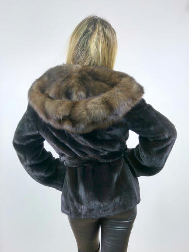 Kurtka, futro sobole