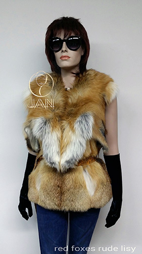 Kamizelka futro lisy