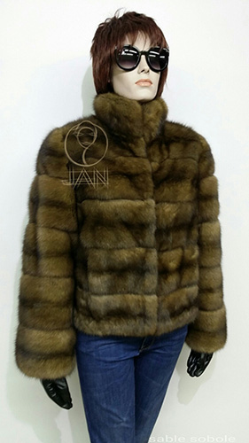 Kurtka, futro sobole