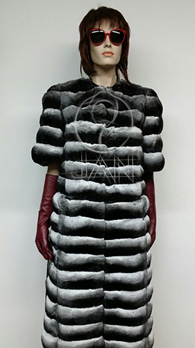 Futro kurtka szynszyle